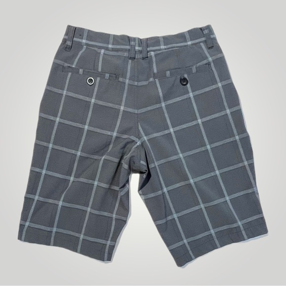 Urban Pipeline Superflex Flat Front Plaid Shorts - Picture 2 of 16